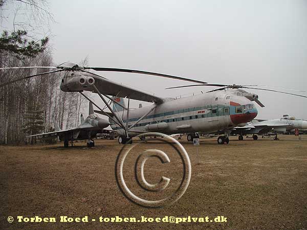 Mil Mi-12 "Homer", Mikojan MiG-29 "Fulcrum" & Sukhoi Su-27M "Flanker"