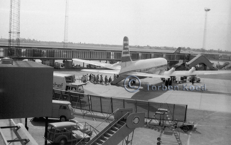 Sterling Airways Douglas DC-6B OY-BAS c/n 43837 at Kastrup Airport